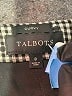 Talbots Polka Dots Gray Casual Pants Size 8 - photo 7