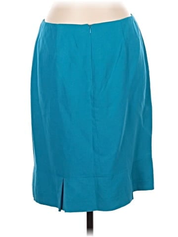 Donna Morgan Silk Skirt (view 2)
