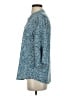 Gaharu 100% Polyester Teal 3/4 Sleeve Blouse Size S - photo 5