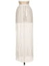 Unbranded 100% Polyester Ivory White Formal Skirt Size M - photo 2