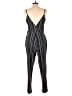 Just Be... Stripes Black Jumpsuit Size L - photo 2