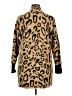 Westbound Animal Print Brown Cardigan Size XL - photo 2