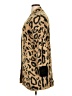 Westbound Animal Print Brown Cardigan Size XL - photo 5