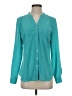 Covington Teal Long Sleeve Blouse Size S - photo 1