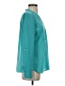 Covington Teal Long Sleeve Blouse Size S - photo 4
