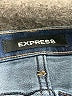 Express Stripes Blue Jeans Size 4 - photo 7