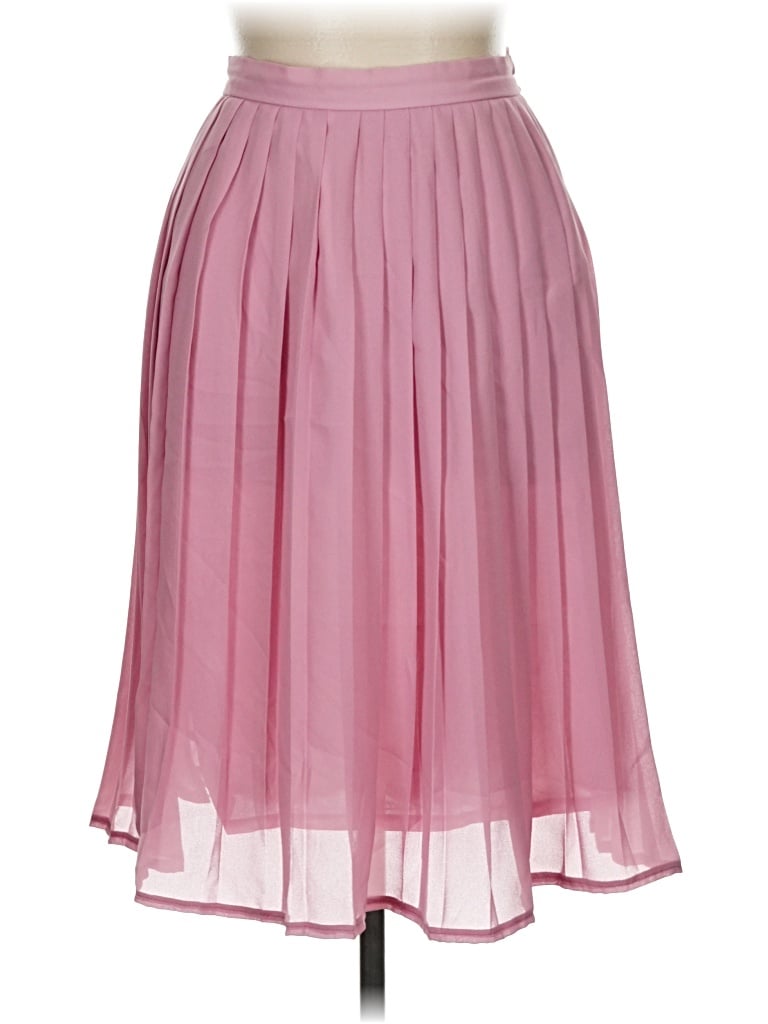 Pre-owned Assorted Brands Formal Skirt In Pink