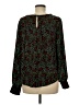 Ann Taylor LOFT 100% Polyester Black Long Sleeve Blouse Size M - photo 2