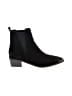 Naughty Monkey 100% Leather Black Ankle Boots Size 10 - photo 1