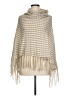 DressBarn 100% Acrylic Ivory Poncho Size Lg - XL - photo 1