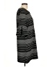 Max Studio Stripes Black Casual Dress Size L - photo 4