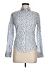 Paul Smith Black Label 100% Cotton Print Blue Long Sleeve Blouse Size EU 40 / US 10 - photo 1