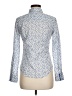 Paul Smith Black Label 100% Cotton Print Blue Long Sleeve Blouse Size EU 40 / US 10 - photo 2
