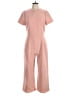 Gal Meets Glam Solid Pink Jumpsuit Size 12 - photo 1