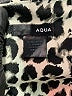 Aqua Animal Print Gray Cocktail Dress Size XS - photo 7