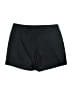 Nike 100% Polyester Solid Black Shorts Size 2 - photo 1