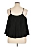 Shein Curve 100% Polyester Black Sleeveless Blouse Size 1X - photo 2