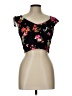 Lands' End Floral Black Tube Top Size 10 - photo 1