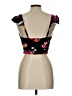 Lands' End Floral Black Tube Top Size 10 - photo 2