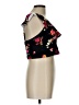 Lands' End Floral Black Tube Top Size 10 - photo 4