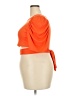 Shein Curve Orange Short Sleeve Top Size 2X - photo 5