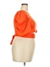 Shein Curve Orange Short Sleeve Top Size 2X - photo 4
