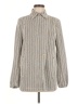 Shell Kepler Chevron-herringbone Gold Blazer Size M (estimated) - photo 1