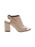 Givenchy Tan Leather Slingback Heels Size 5 - photo 1