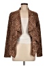 BB Dakota Animal Print Brown Blazer Size M - photo 1