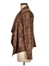 BB Dakota Animal Print Brown Blazer Size M - photo 5