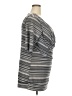 MKM Designs Gray Black 3/4 Sleeve Top Size 2X - photo 4