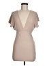 Lisakai Solid Tan Cocktail Dress Size Med - Lg - photo 1