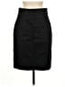 H&M 100% Polyester Solid Black Formal Skirt Size 10 - photo 1