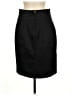H&M 100% Polyester Solid Black Formal Skirt Size 10 - photo 2