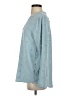 Unbranded 100% Polyester Blue Long Sleeve Blouse Size S - photo 5
