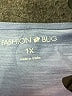 Fashion Bug Blue Long Sleeve Henley Size 1X - photo 7