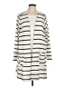 Lularoe Stripes Ivory Coat Size L - photo 1