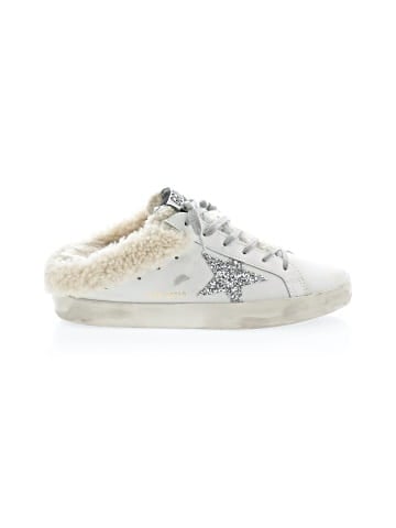Golden Goose Leather Superstar Sabot Sneakers (view 1)