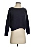 VERTIGO 100% Acrylic Solid Blue Pullover Sweater Size XS - photo 1
