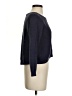 VERTIGO 100% Acrylic Solid Blue Pullover Sweater Size XS - photo 4