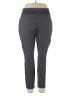 dalia Solid Gray Active Pants Size XXL - photo 1