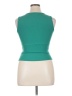 Moa Moa Teal Sleeveless Top Size XL - photo 2