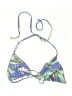 Stone Fox Tropical Blue Swimsuit Top Size S - photo 1