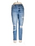STUDIO BLUE Solid Blue Jeans Size 32 waist - photo 1