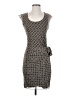 Max Studio Tweed Gray Brown Cocktail Dress Size S - photo 1