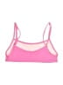 Unbranded Solid Pink Swimsuit Top Size S - photo 2