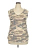 A.gain Tan Tank Top Size 2X - photo 1