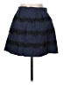 J.Crew 100% Silk Solid Blue Silk Skirt Size 8 - photo 2