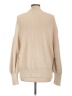 Cyrus Solid Tan Turtleneck Sweater Size L - photo 2