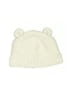 Just One You 100% Cotton Ivory White Beanie Size Newborn - photo 1